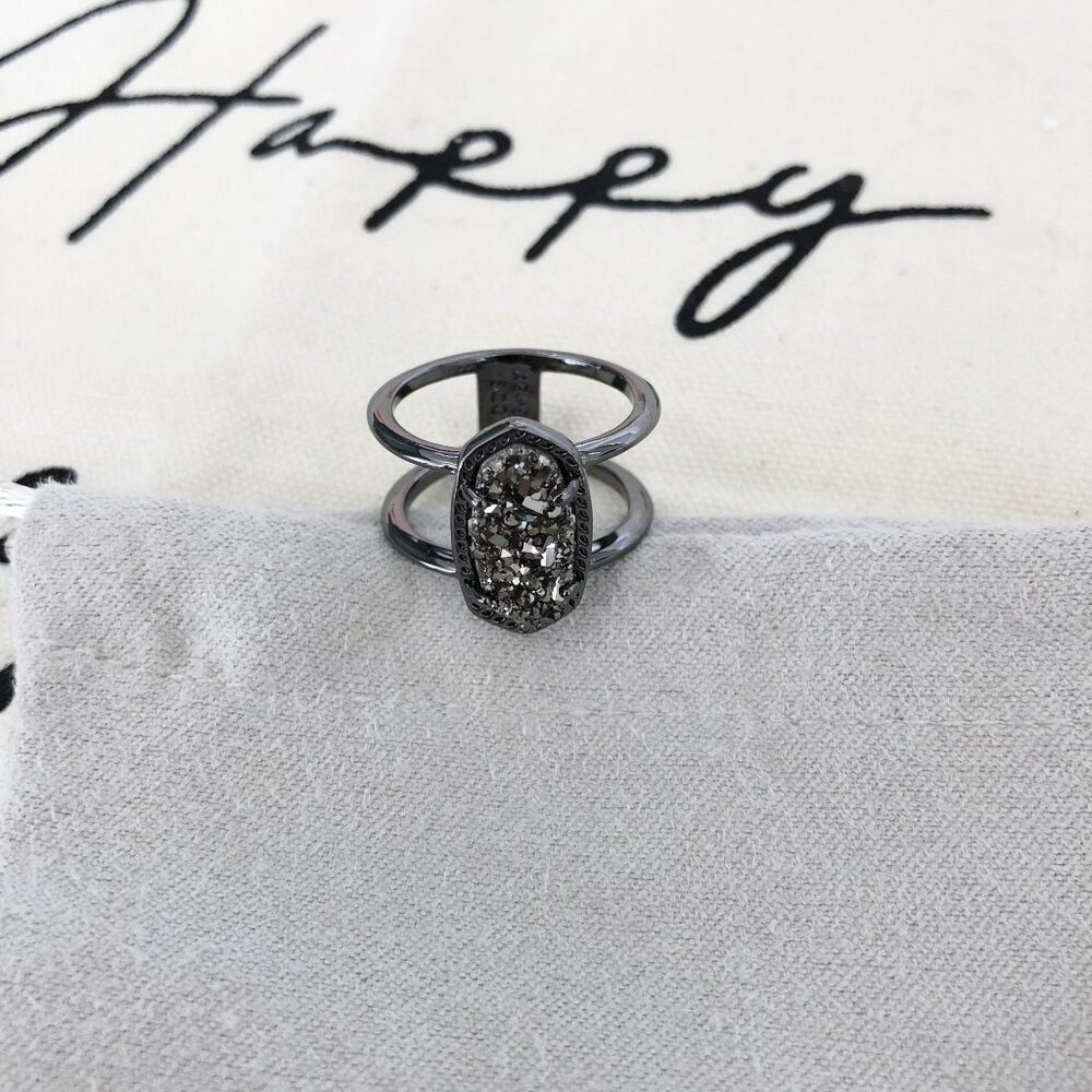 Kendra Scott Double Band Drusy Ring